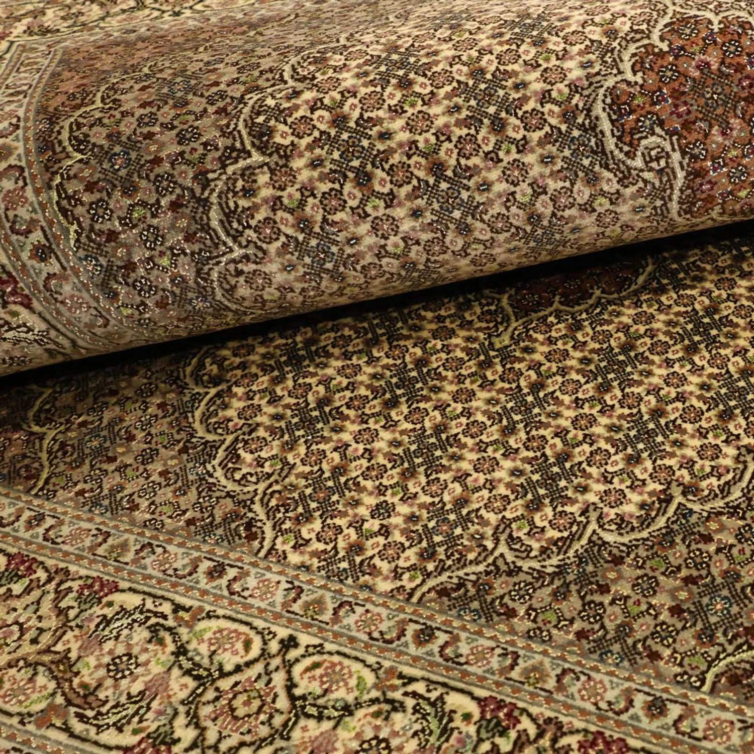 Täbriz - 50 Raj Teppich 152x103cm - Perserteppich - Image 5