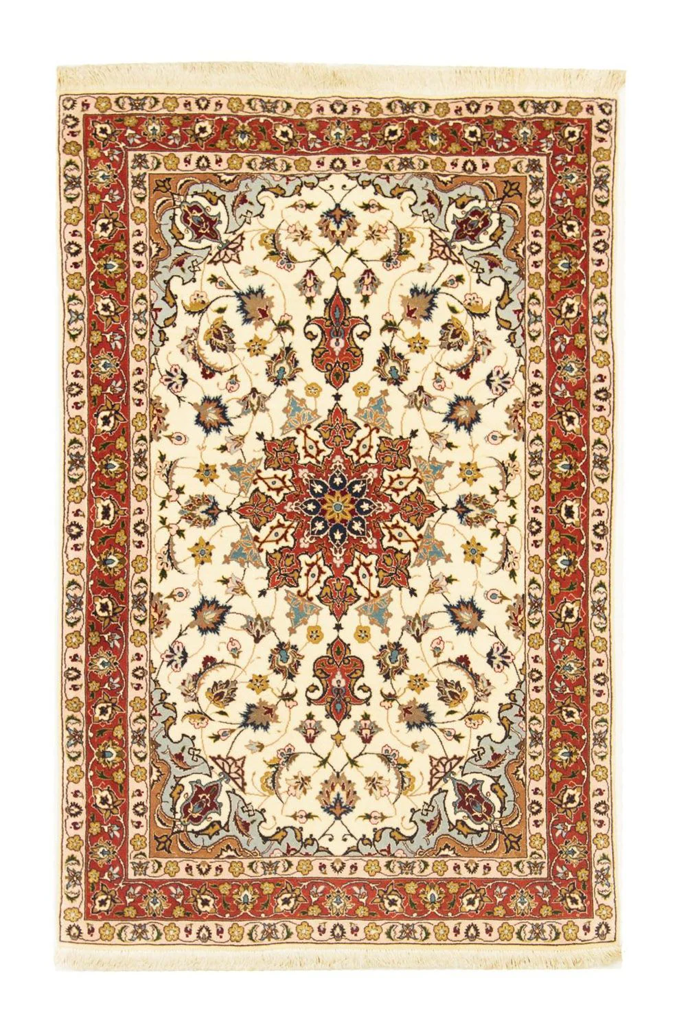 Täbriz - 50 Raj Teppich 153x100cm - Perserteppich