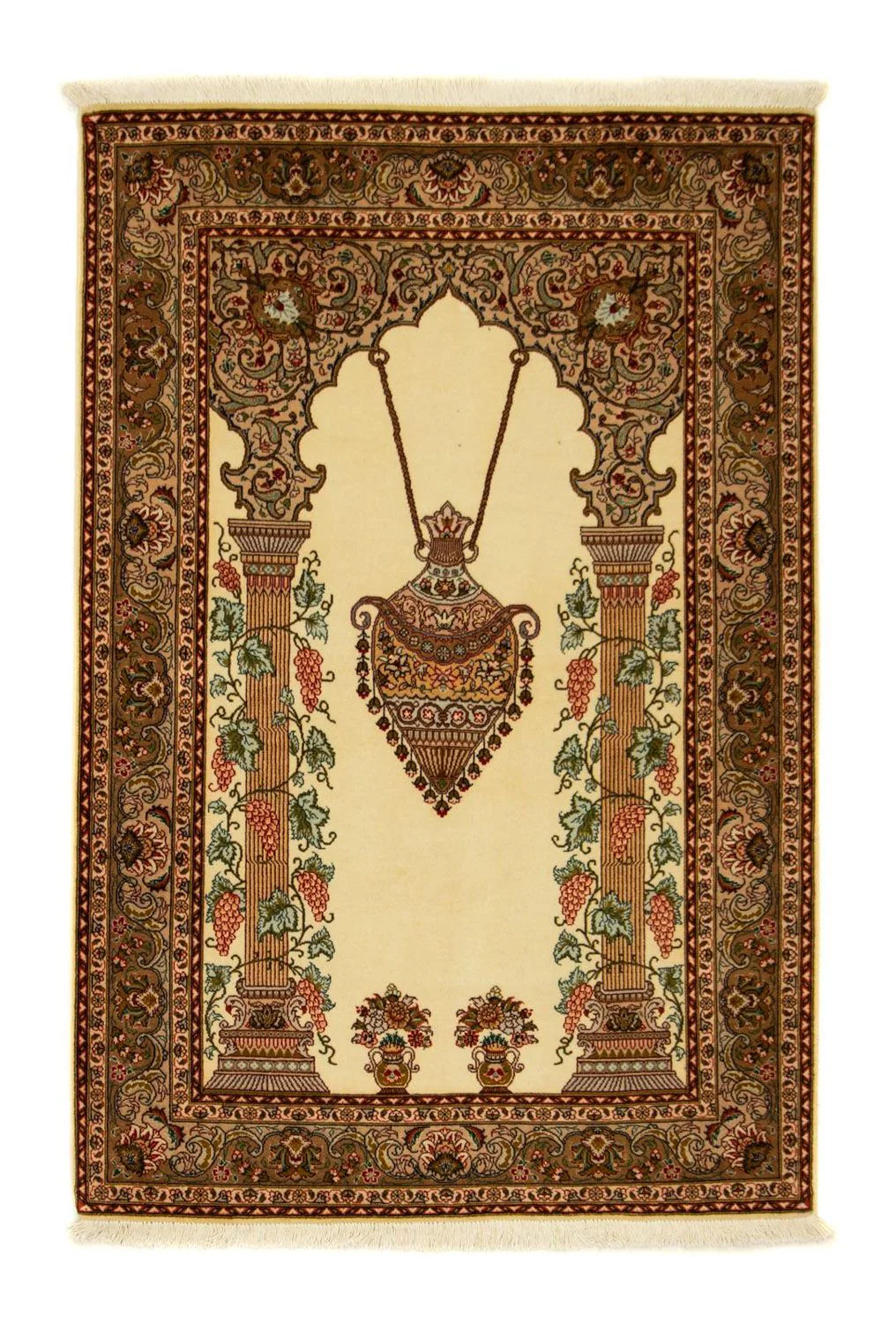 Täbriz - 50 Raj Teppich 153x103cm - Perserteppich