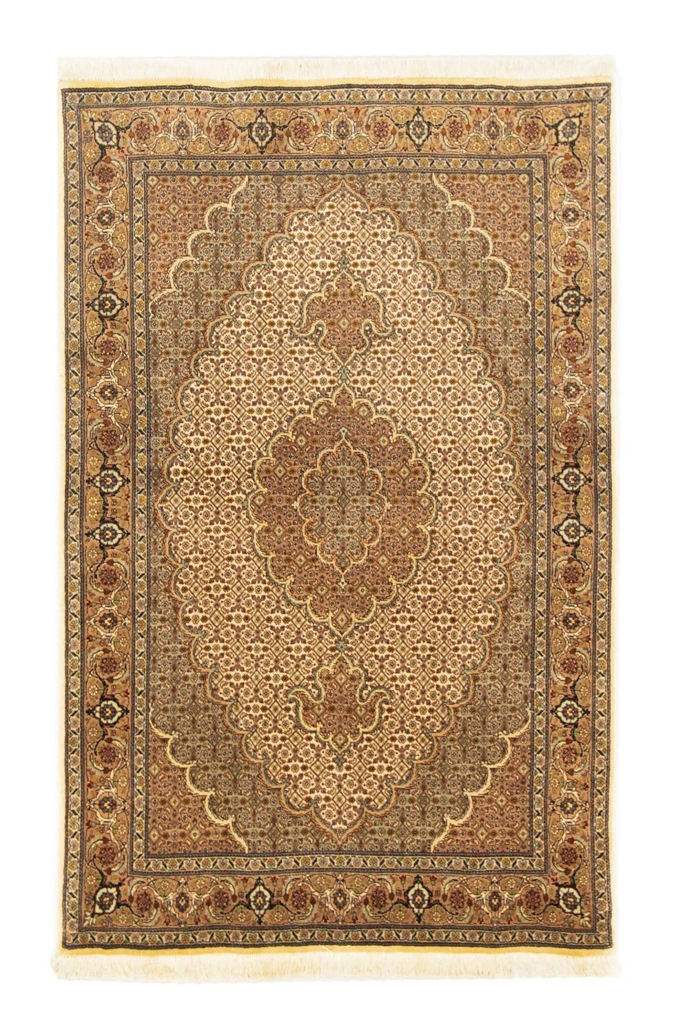 Täbriz - 50 Raj Teppich 154x100cm - Perserteppich