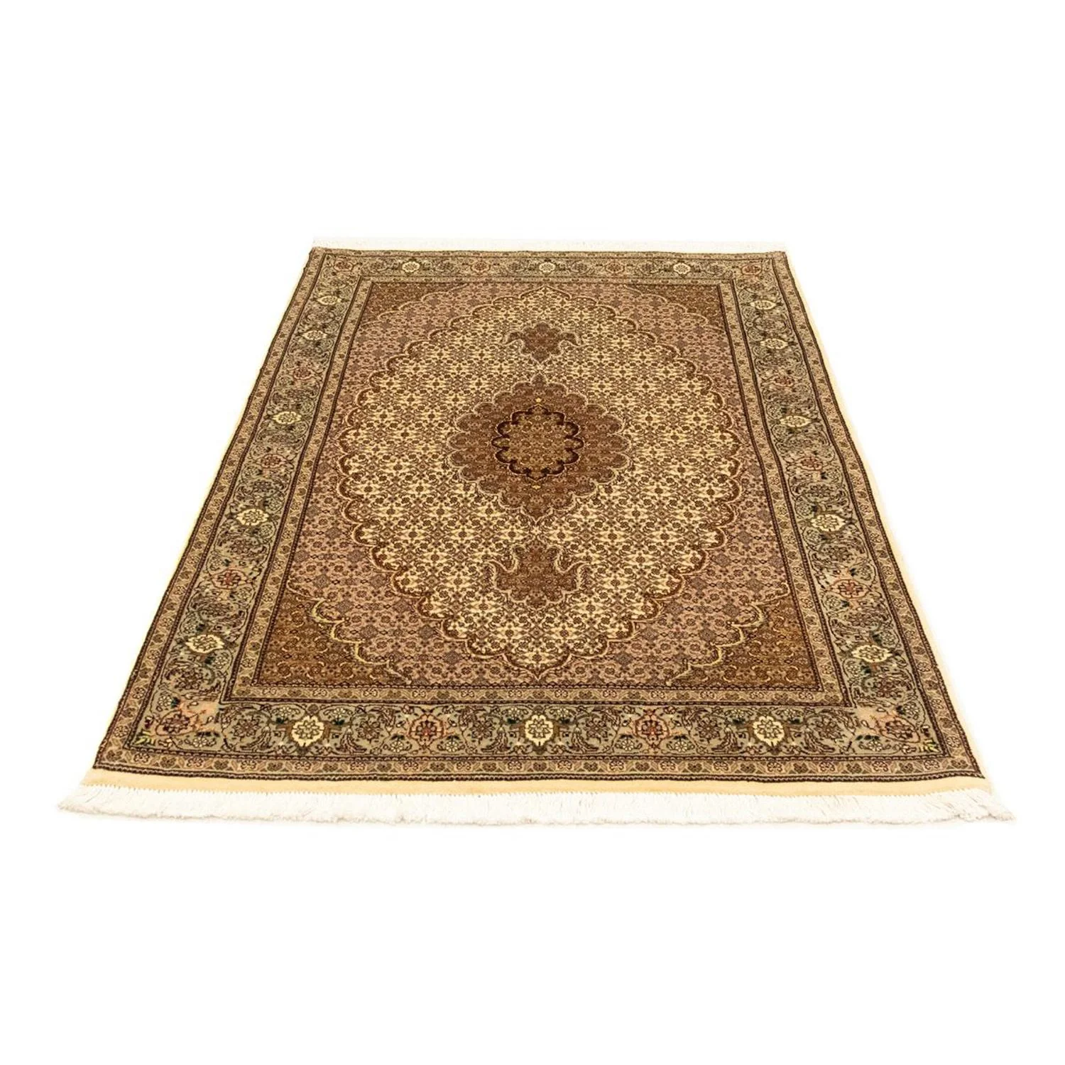 Täbriz - 50 Raj Teppich 154x102cm - Perserteppich - Image 5