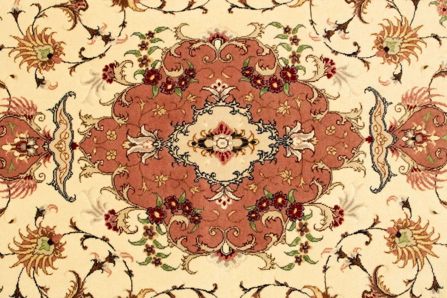 Täbriz - 50 Raj Teppich 154x102cm - Perserteppich - Image 2