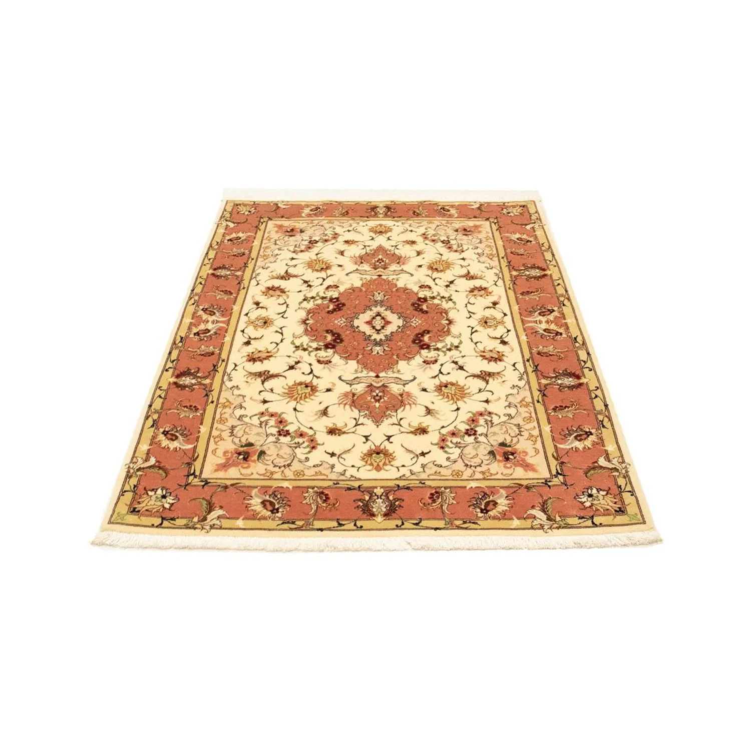 Täbriz - 50 Raj Teppich 154x102cm - Perserteppich - Image 5