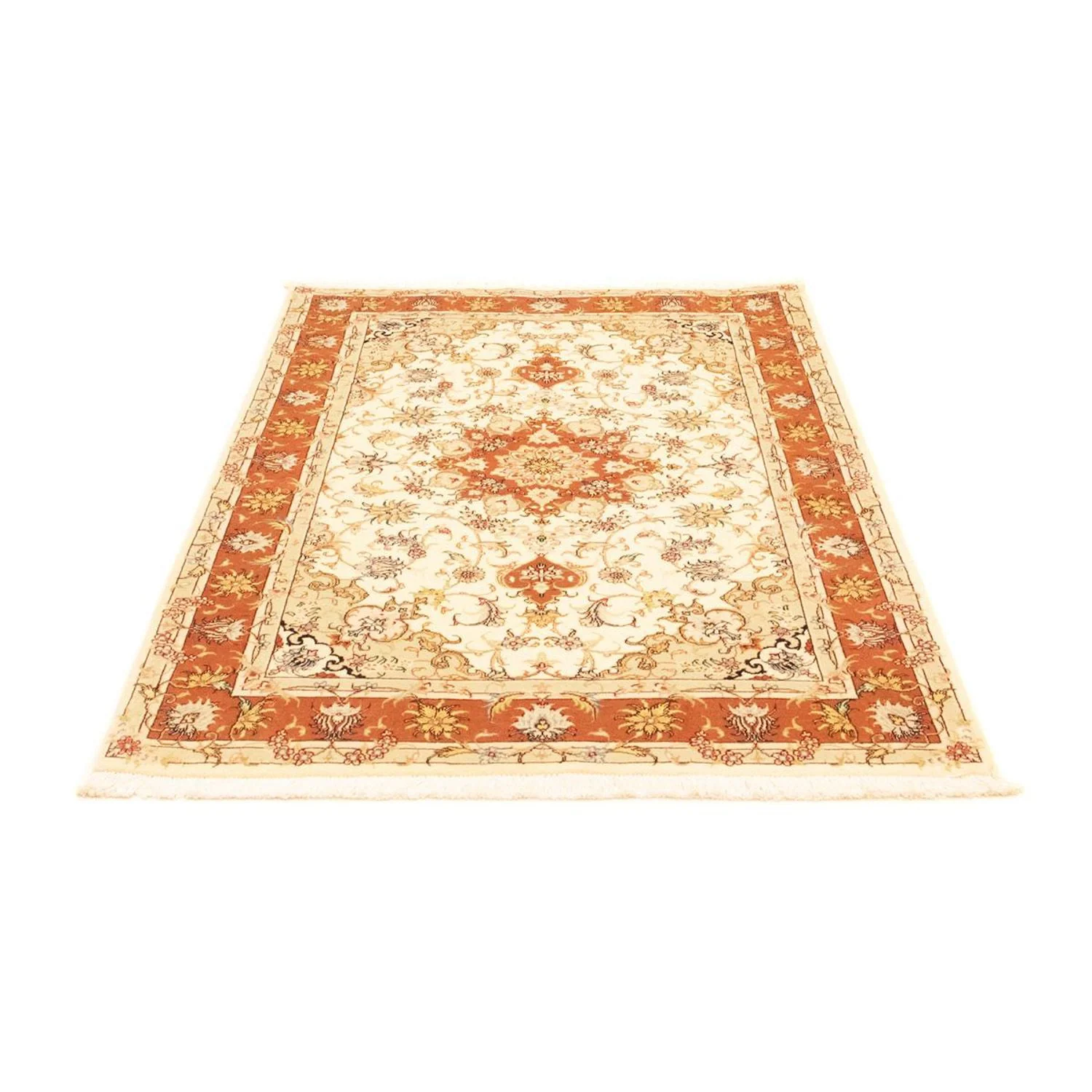 Täbriz - 50 Raj Teppich 155x102cm - Perserteppich - Image 5