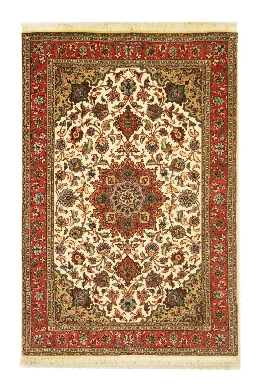 Täbriz - 50 Raj Teppich 155x103cm - Perserteppich