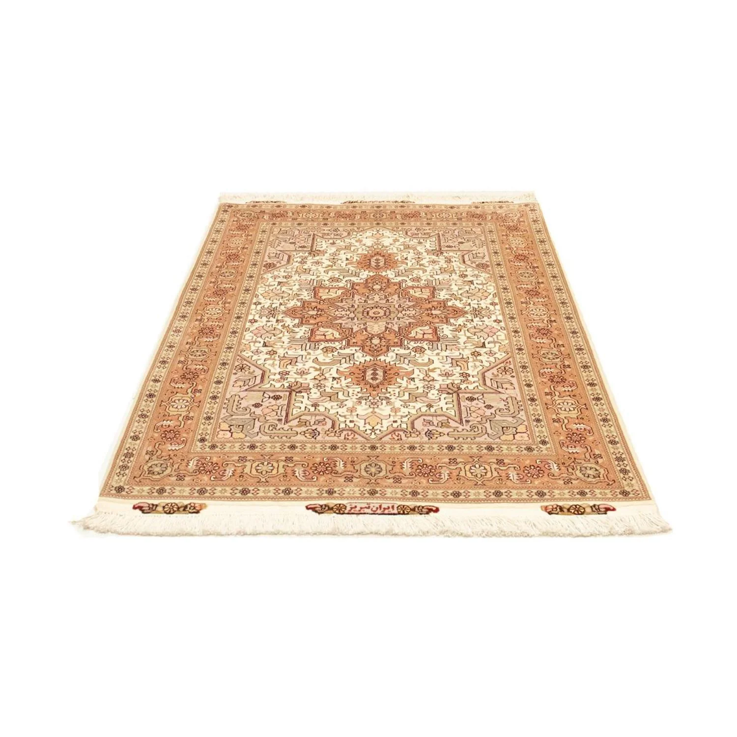 Täbriz - 50 Raj Teppich 156x102cm - Perserteppich - Image 5