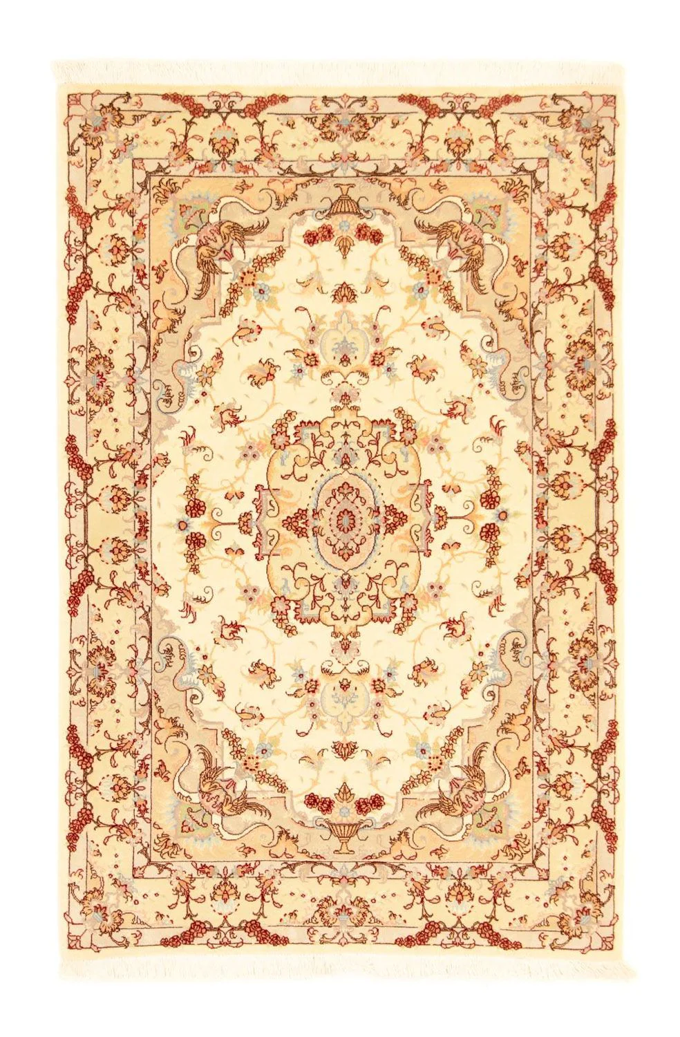 Täbriz - 50 Raj Teppich 157x102cm - Perserteppich