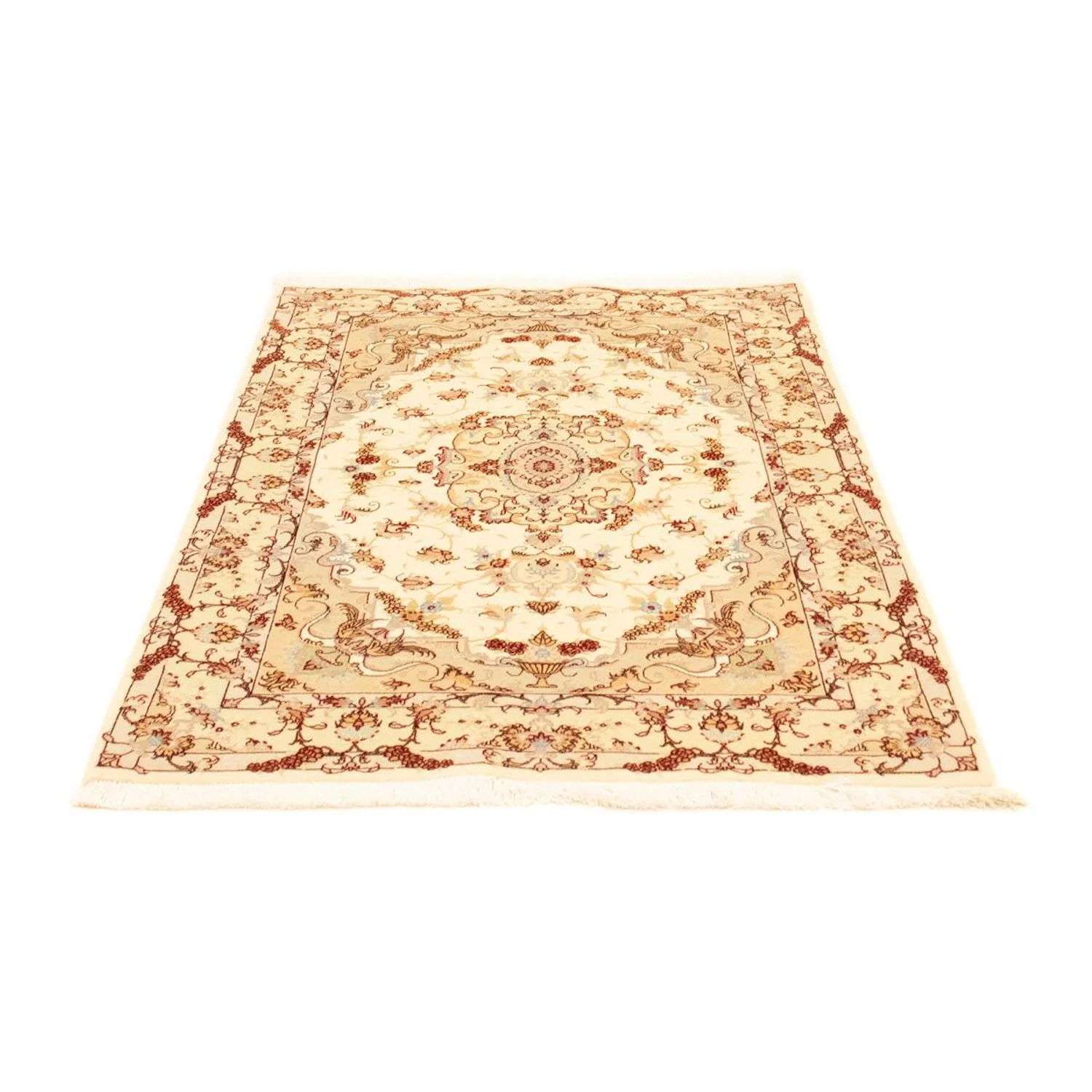 Täbriz - 50 Raj Teppich 157x102cm - Perserteppich - Image 5
