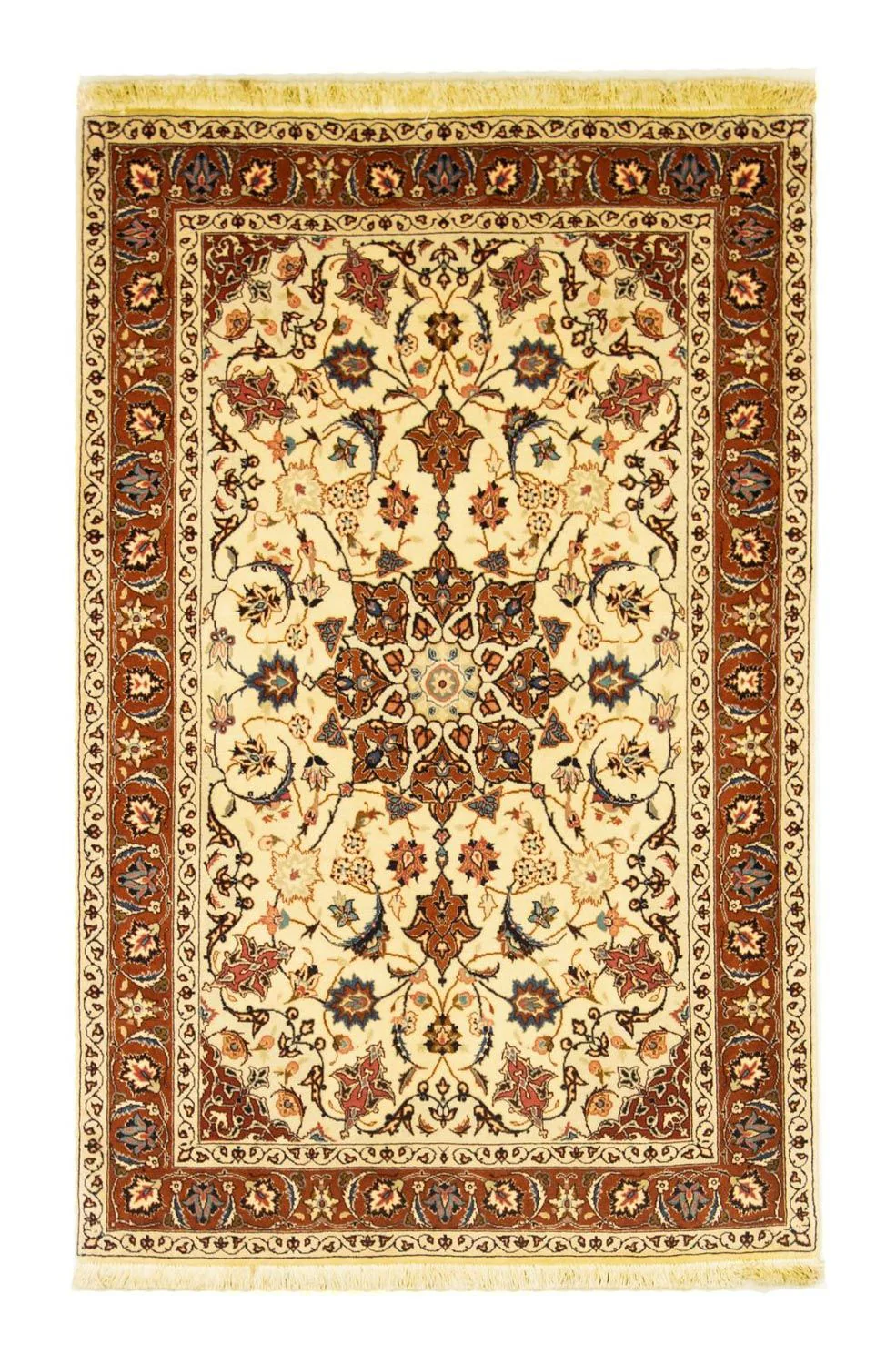 Täbriz - 50 Raj Teppich 157x103cm - Perserteppich