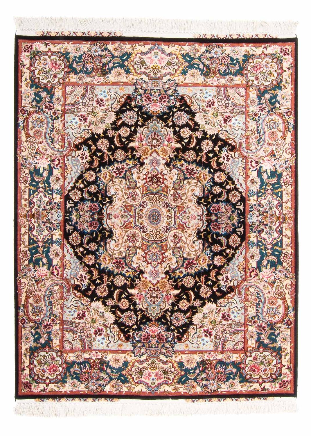Täbriz - 50 Raj Teppich 200x150cm - Perserteppich
