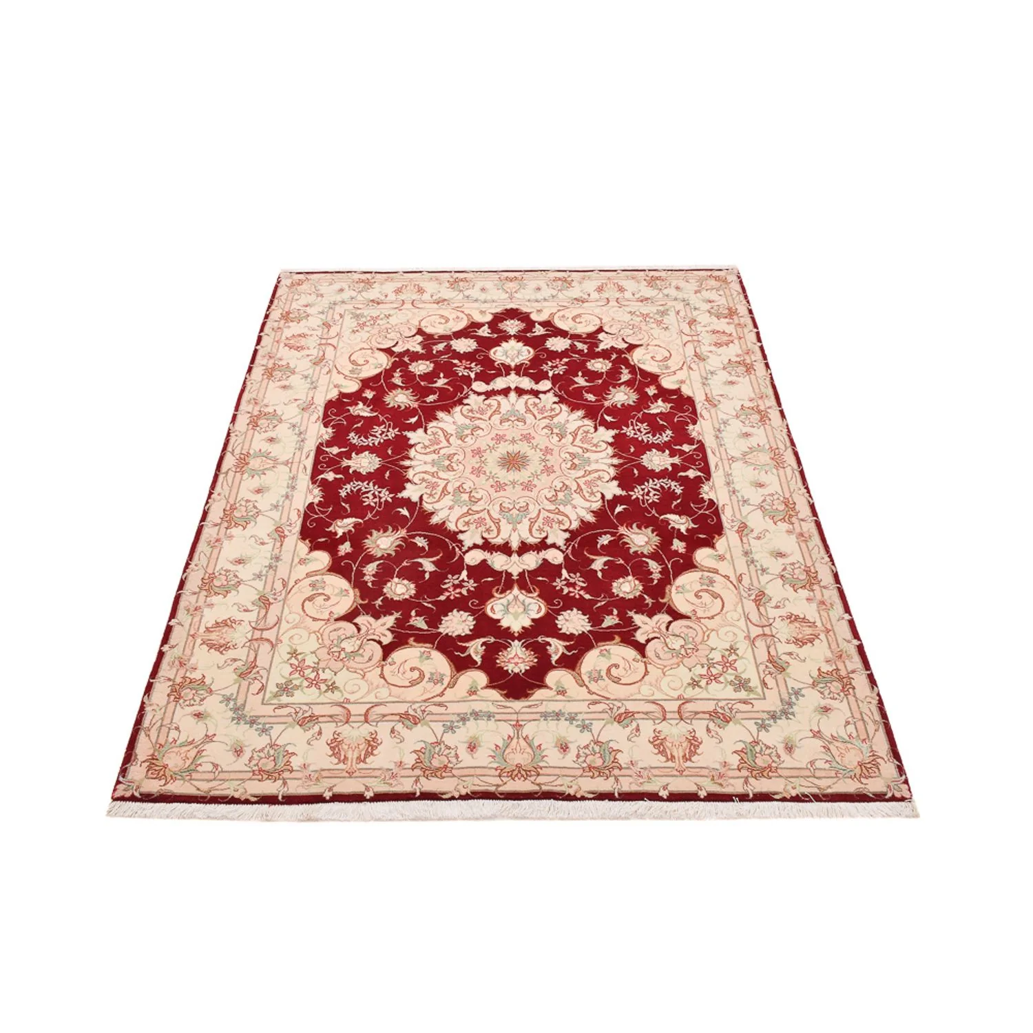Täbriz - 50 Raj Teppich 200x152cm - Perserteppich - Image 5