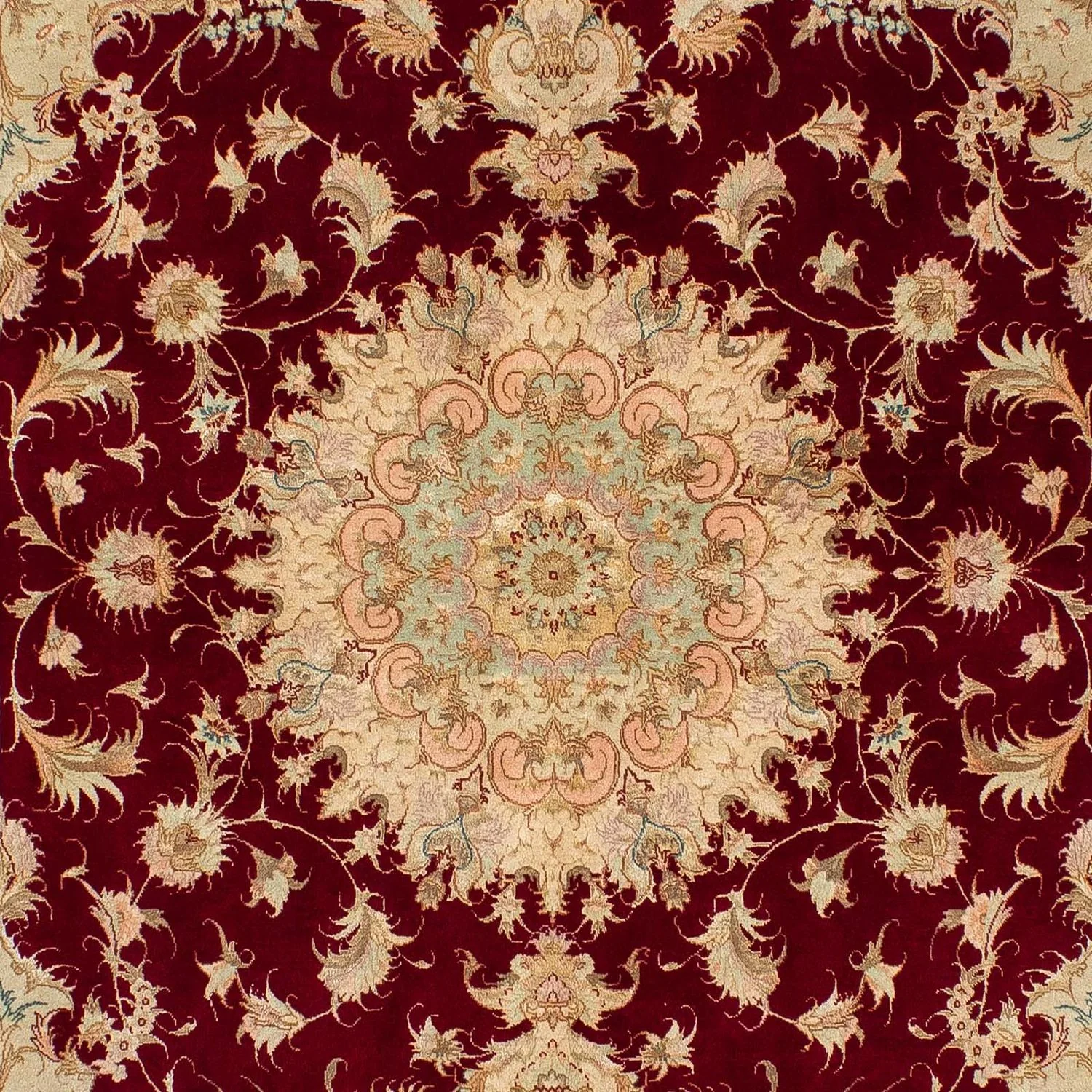 Täbriz - 50 Raj Teppich 200x153cm - Perserteppich - Image 2