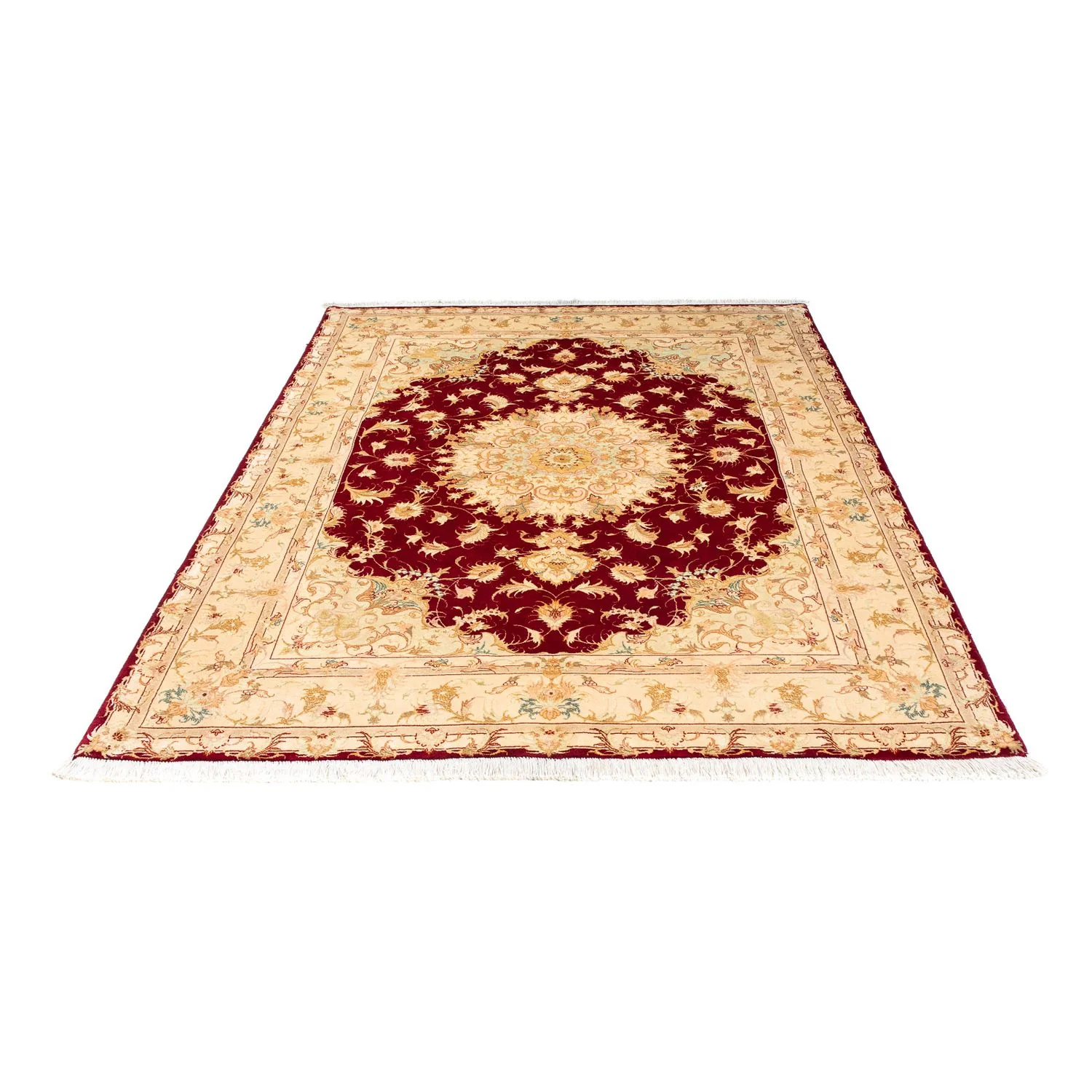 Täbriz - 50 Raj Teppich 200x153cm - Perserteppich - Image 5
