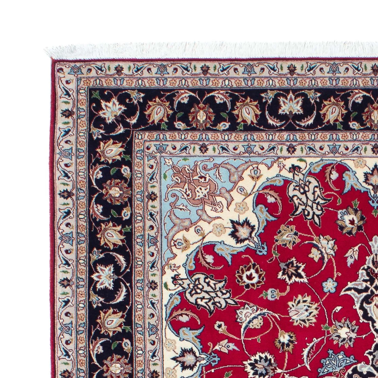 Täbriz - 50 Raj Teppich 200x153cm - Perserteppich - Image 3