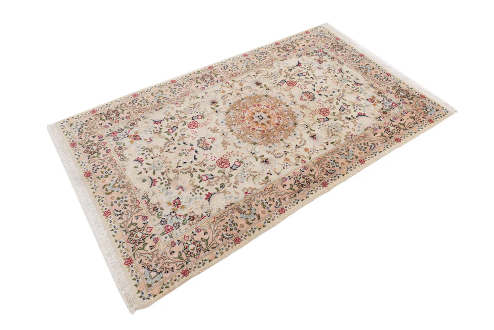 Perserteppich - Täbriz - Royal - 201 x 120 cm - creme - Image 3