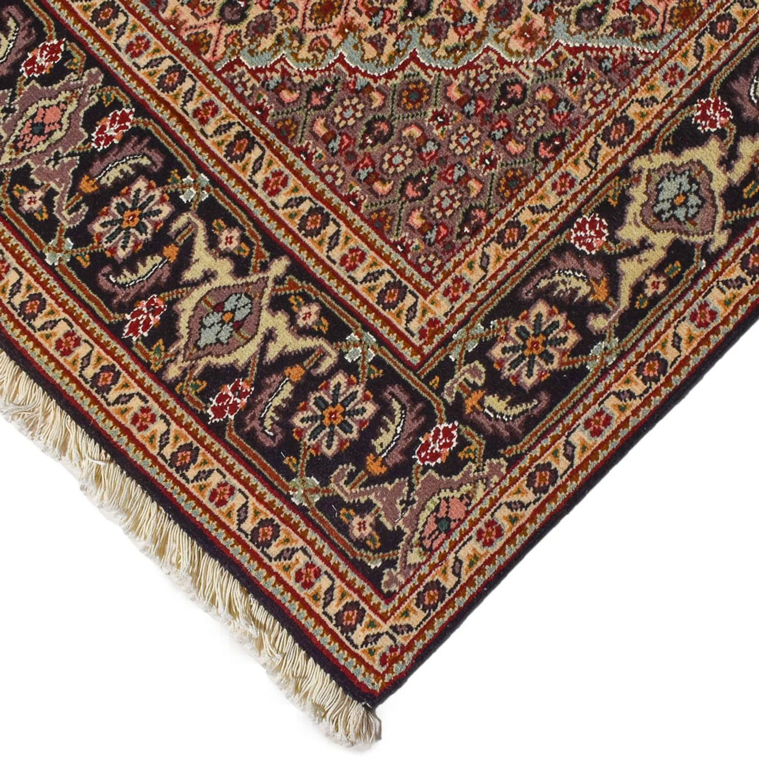 Täbriz - 40 Raj Teppich 202x152cm - Perserteppich - Image 2