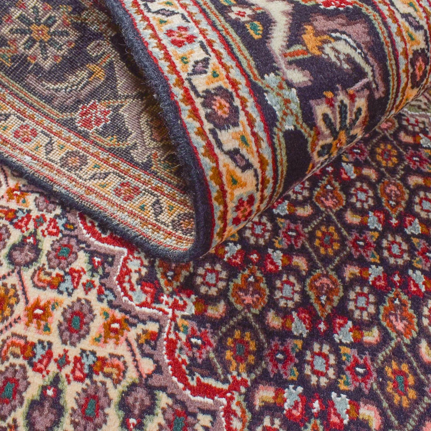 Täbriz - 40 Raj Teppich 202x152cm - Perserteppich - Image 4