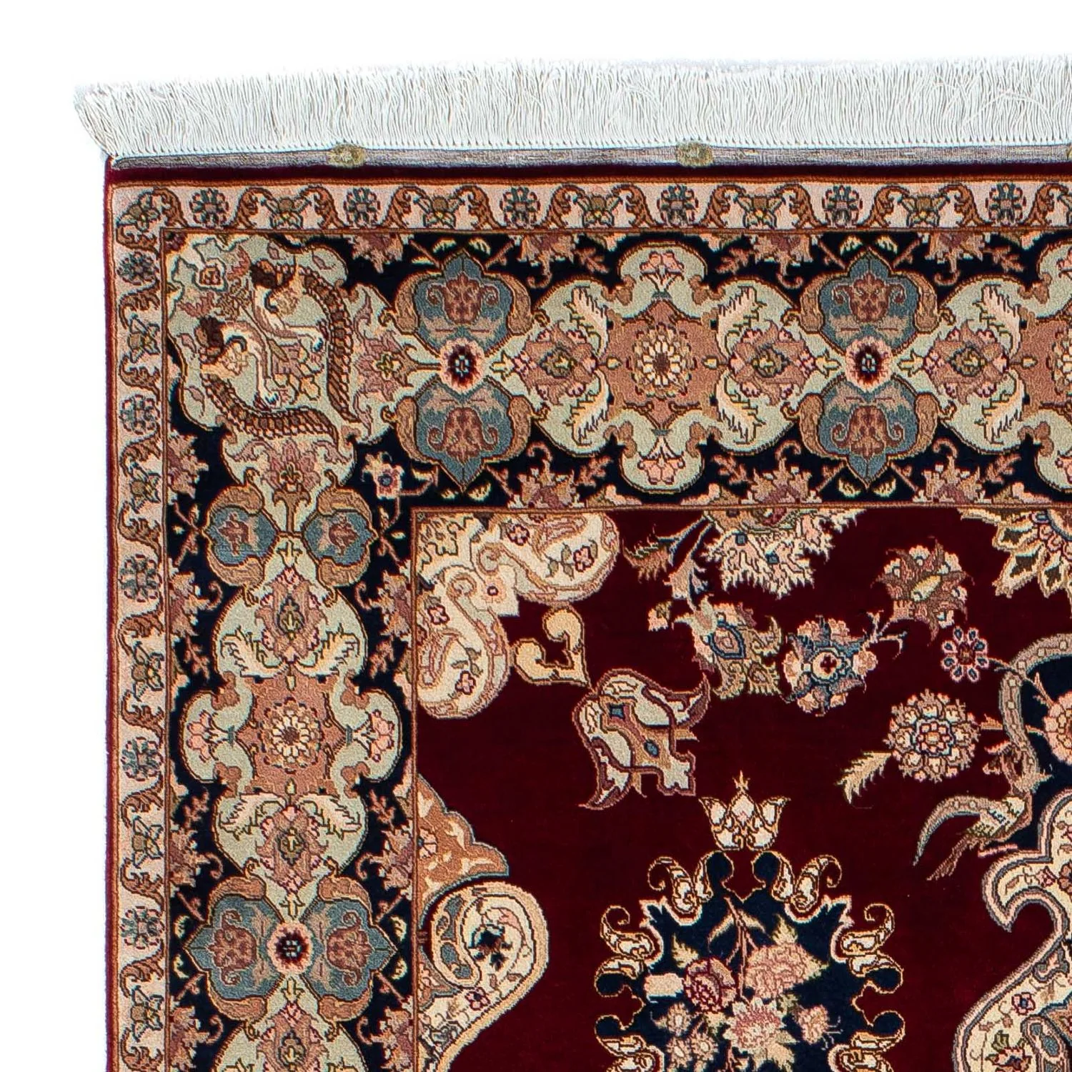 Täbriz - 50 Raj Teppich 202x152cm - Perserteppich - Image 3