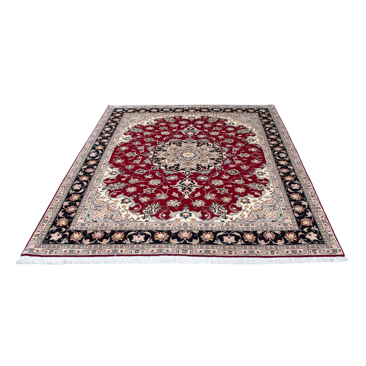 Täbriz - 50 Raj Teppich 204x153cm - Perserteppich - Image 5