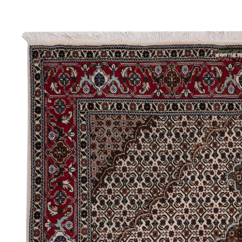 Täbriz - 40 Raj Teppich 206x138cm - Perserteppich - Image 3