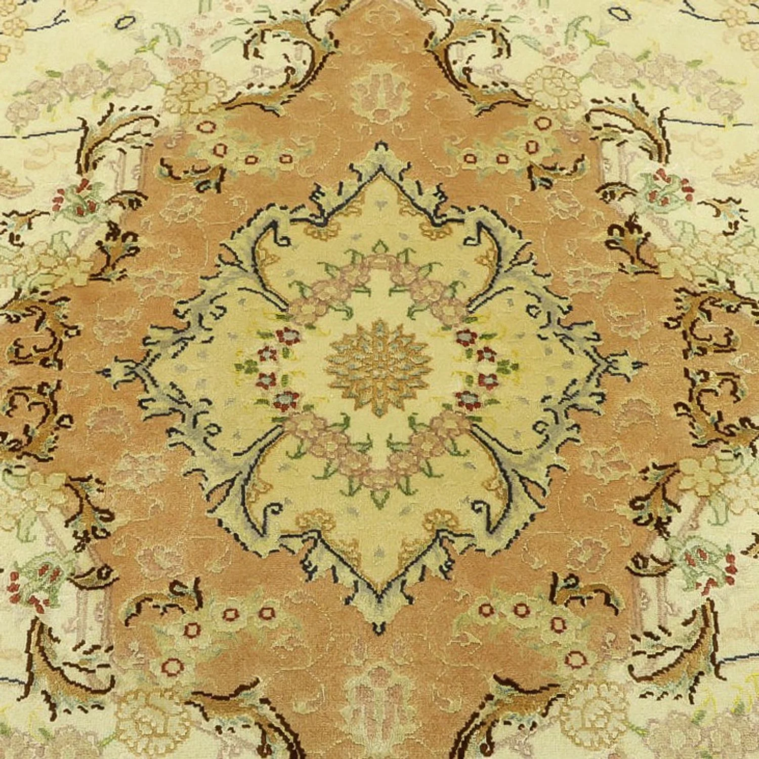 Täbriz - 50 Raj Teppich 208x149cm - Perserteppich - Image 2