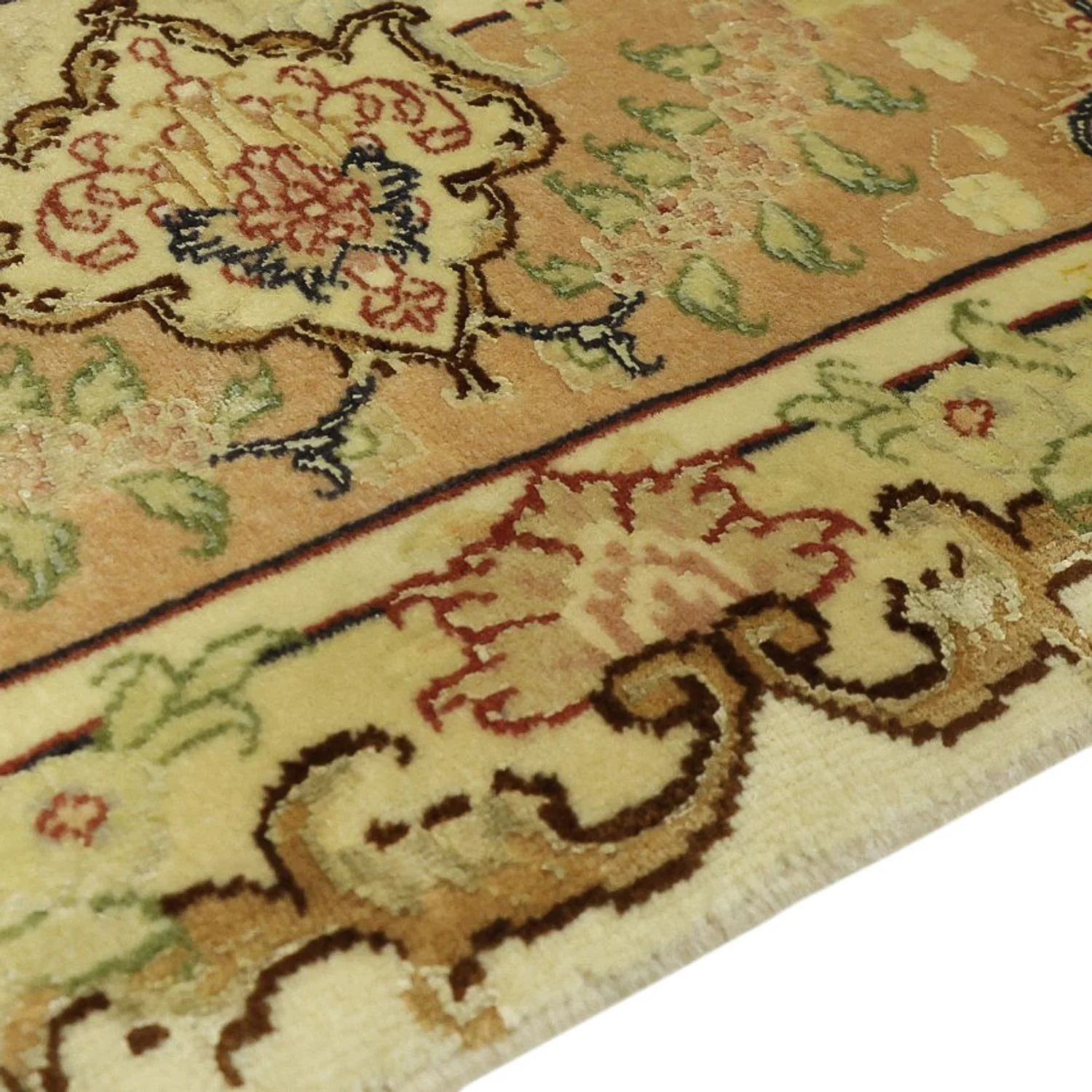 Täbriz - 50 Raj Teppich 208x149cm - Perserteppich - Image 3