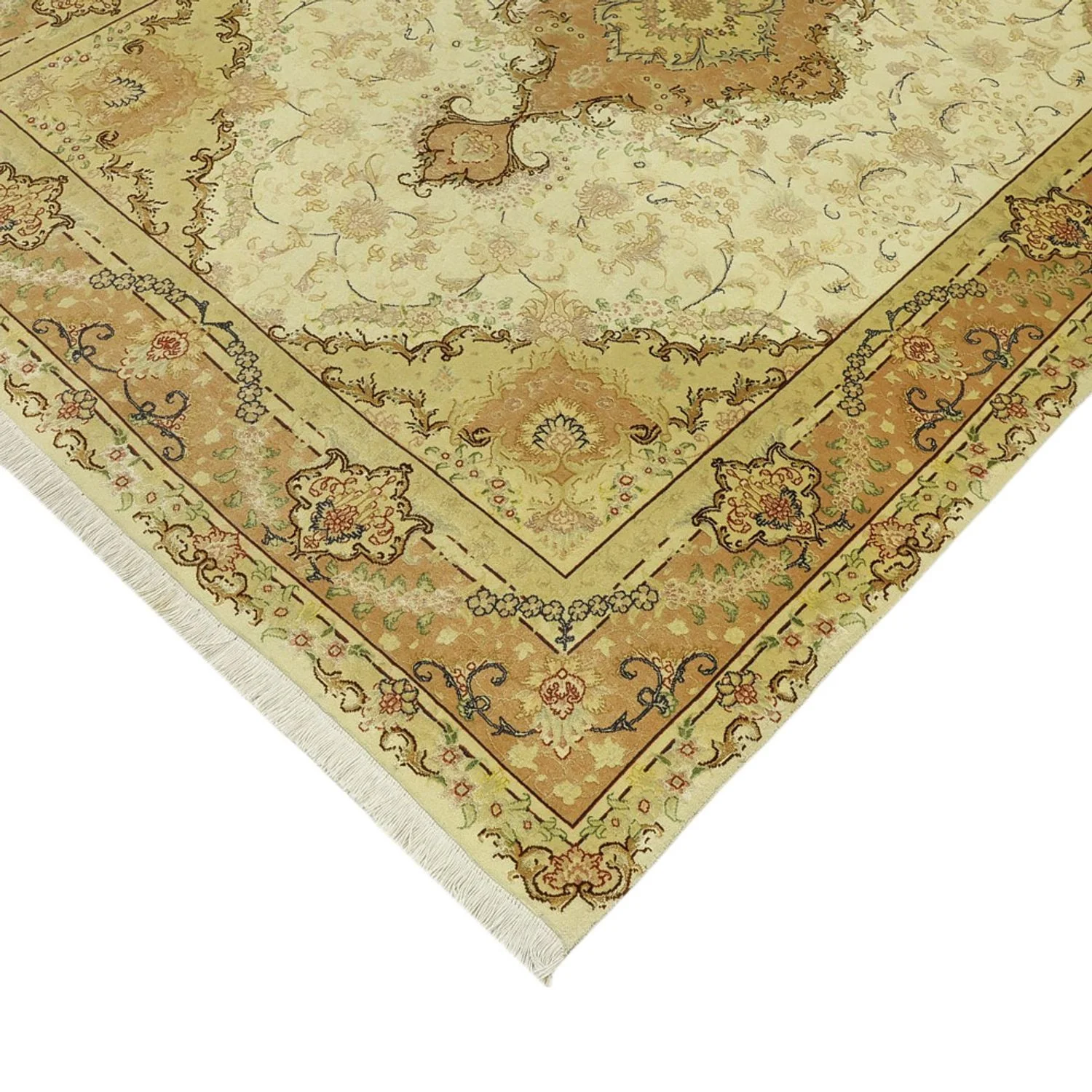 Täbriz - 50 Raj Teppich 208x149cm - Perserteppich - Image 4