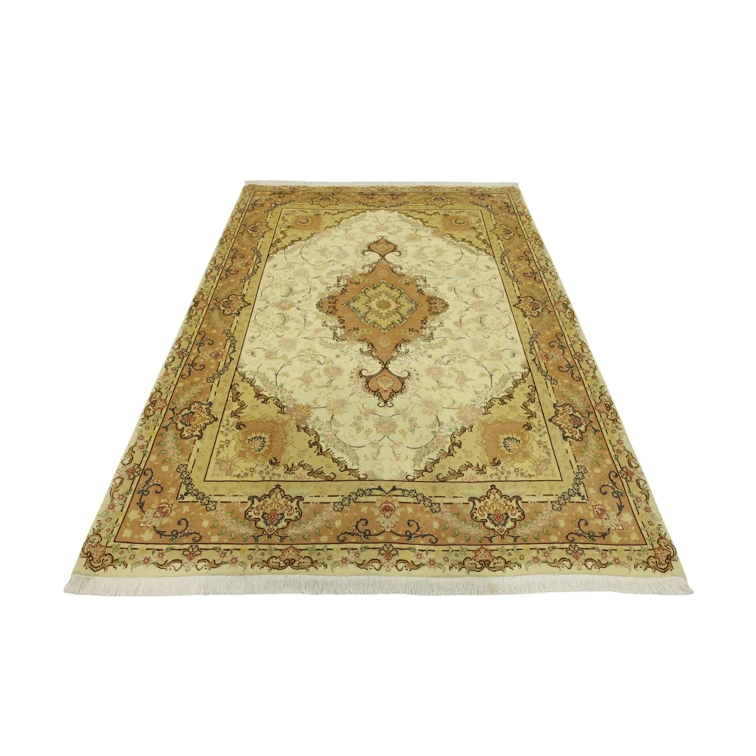 Täbriz - 50 Raj Teppich 208x149cm - Perserteppich - Image 6