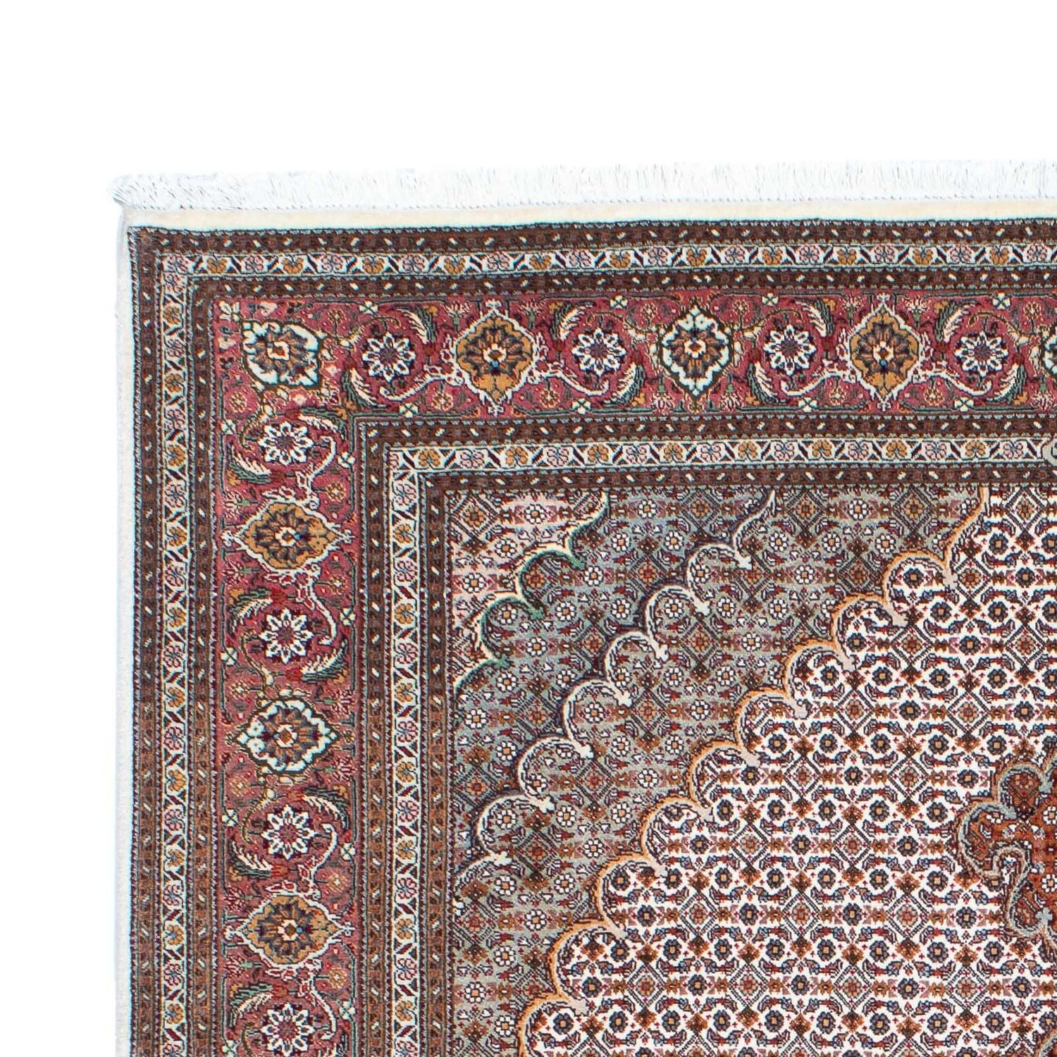 Täbriz - 50 Raj Teppich 208x153cm - Perserteppich - Image 3