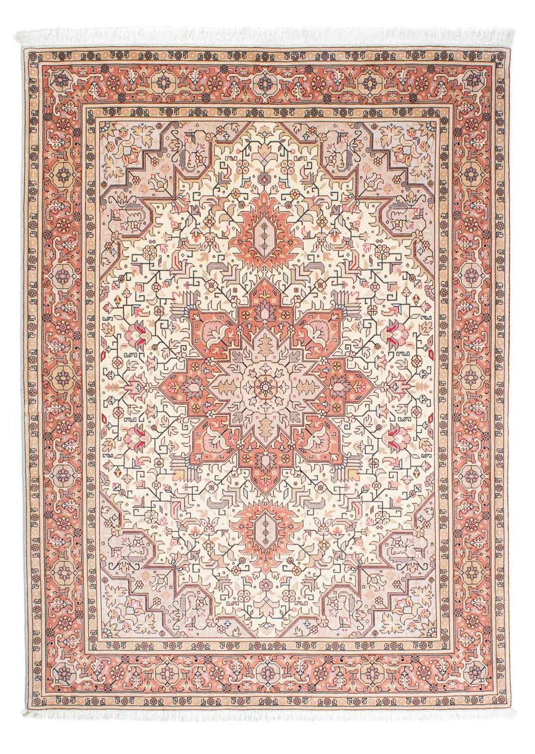 Täbriz - 50 Raj Teppich 208x153cm - Perserteppich
