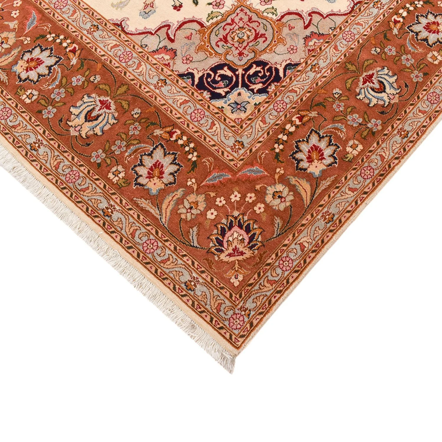 Täbriz - 40 Raj Teppich 275x250cm - Perserteppich - Image 2
