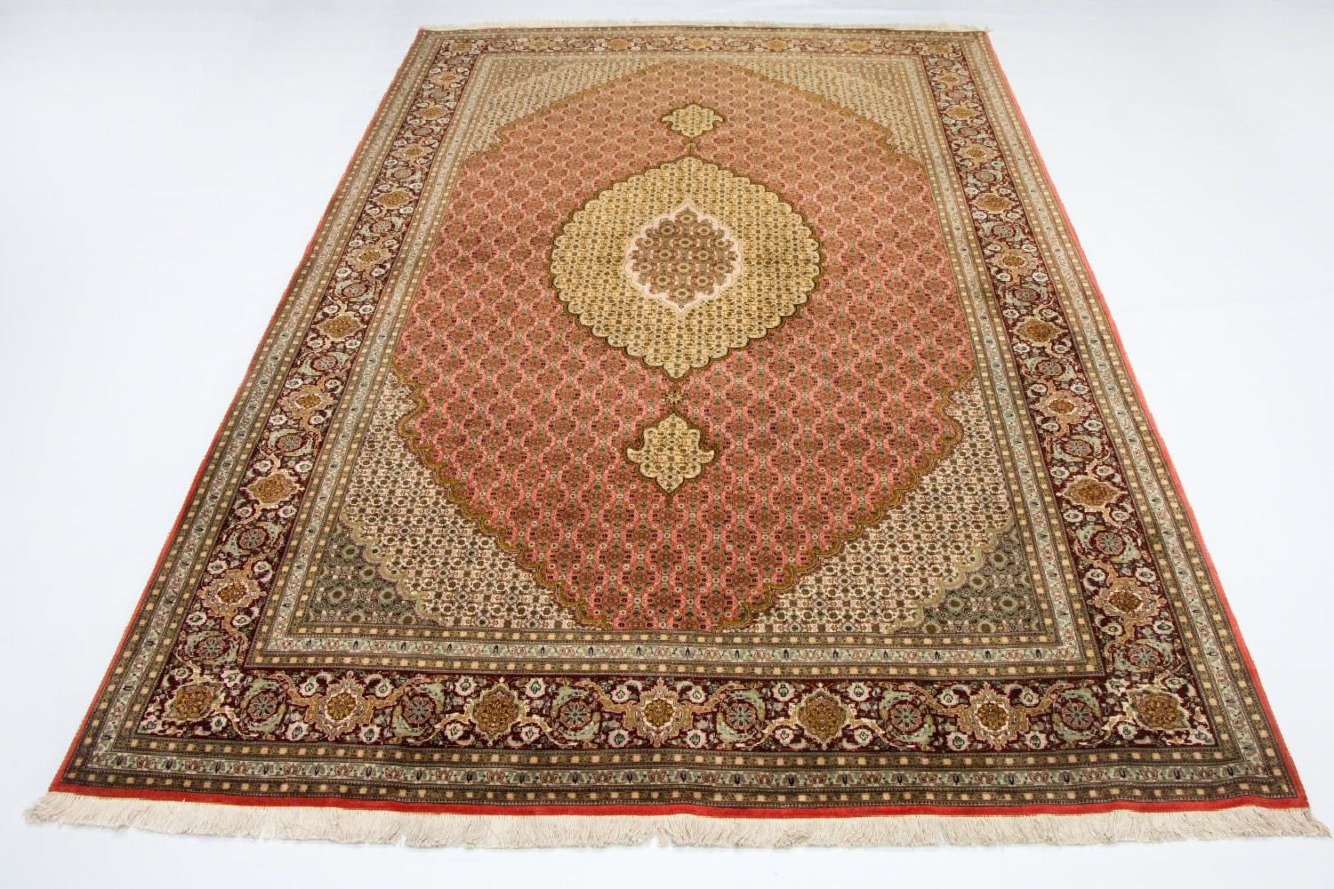 Täbriz - 50 Raj Teppich 300x204cm - Perserteppich - Image 5