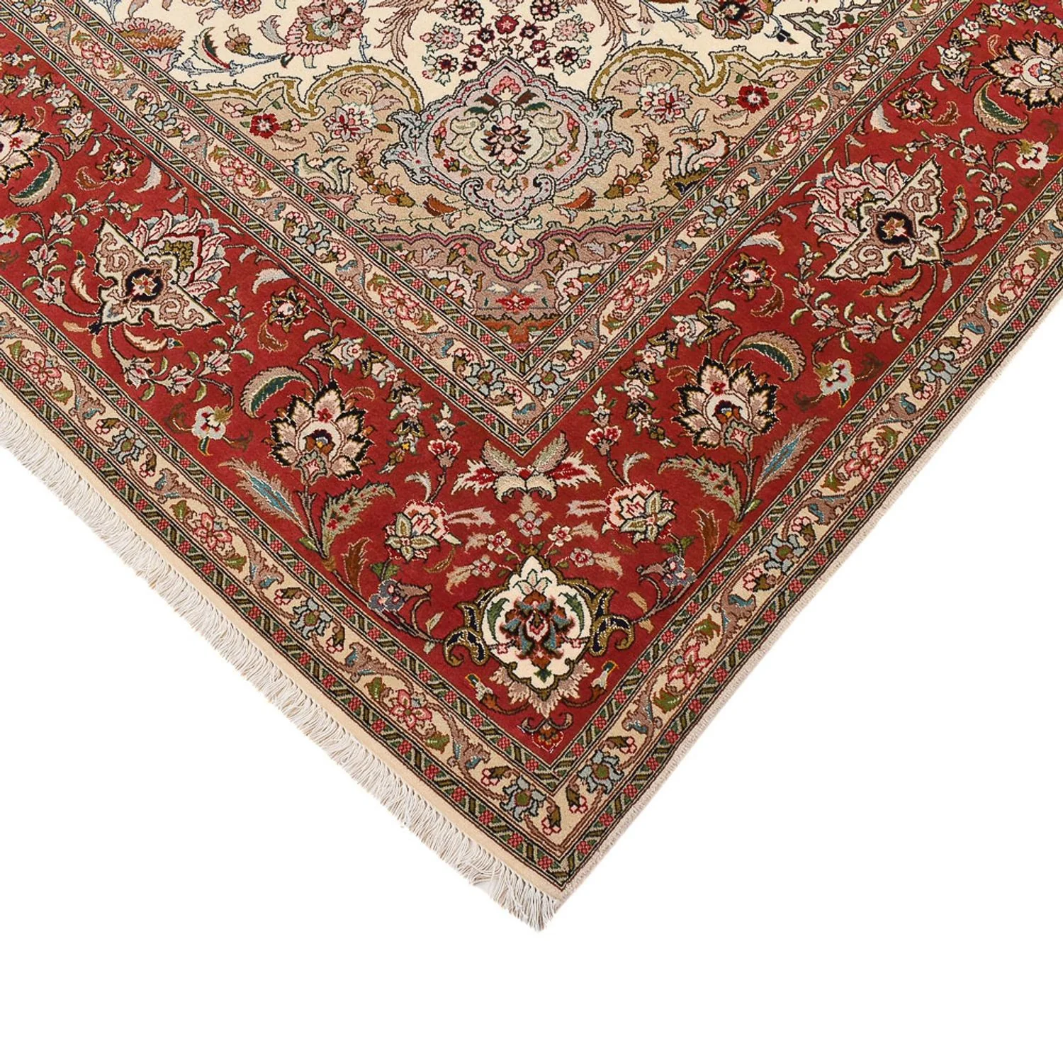 Täbriz - 50 Raj Teppich 302x248cm - Perserteppich - Image 2
