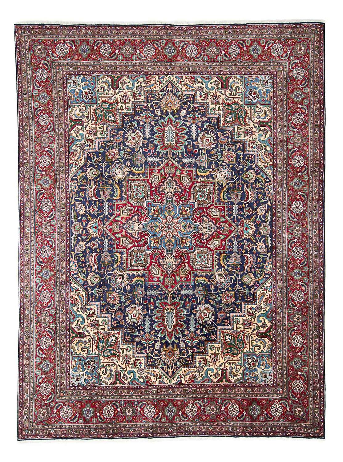 Perserteppich - Täbriz - Royal 405 x 305 cm - blau