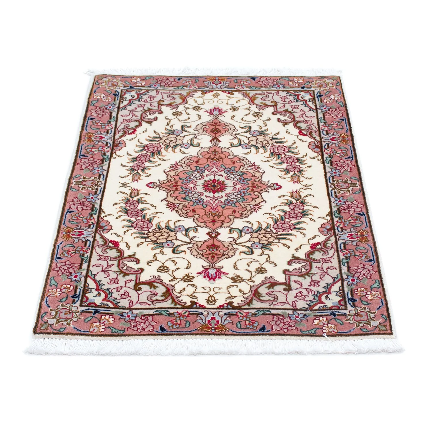 Perserteppich - Täbriz - Royal 87 x 60 cm - beige - Image 5