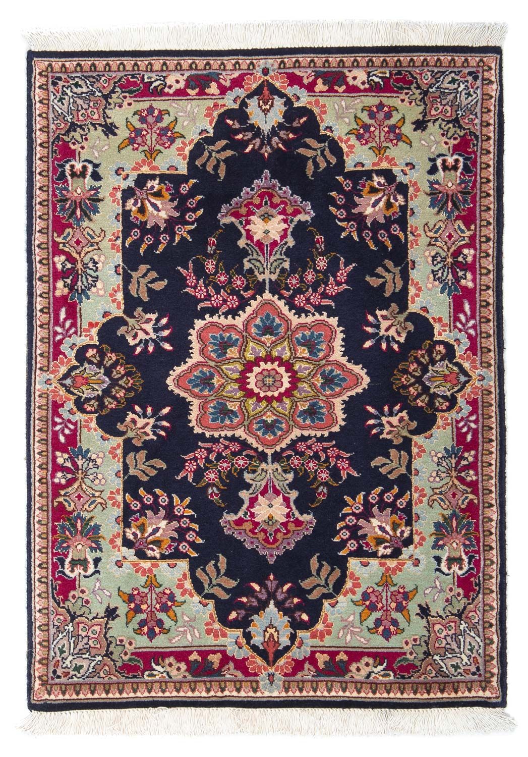 Täbriz - 50 Raj Teppich 90x60cm - Perserteppich