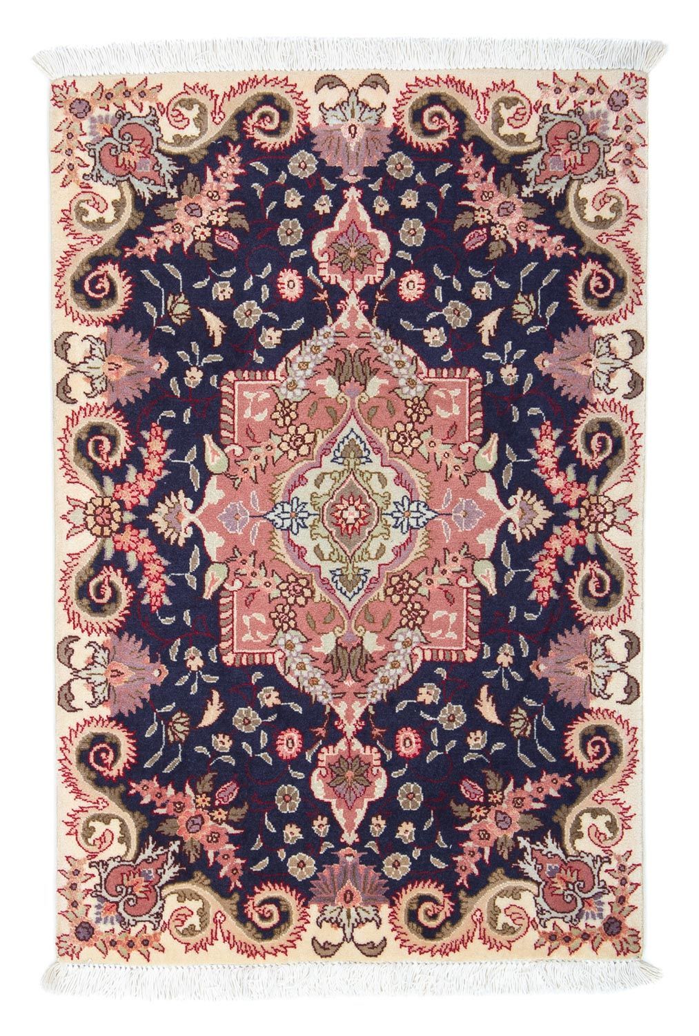 Täbriz - 50 Raj Teppich 90x60cm - Perserteppich