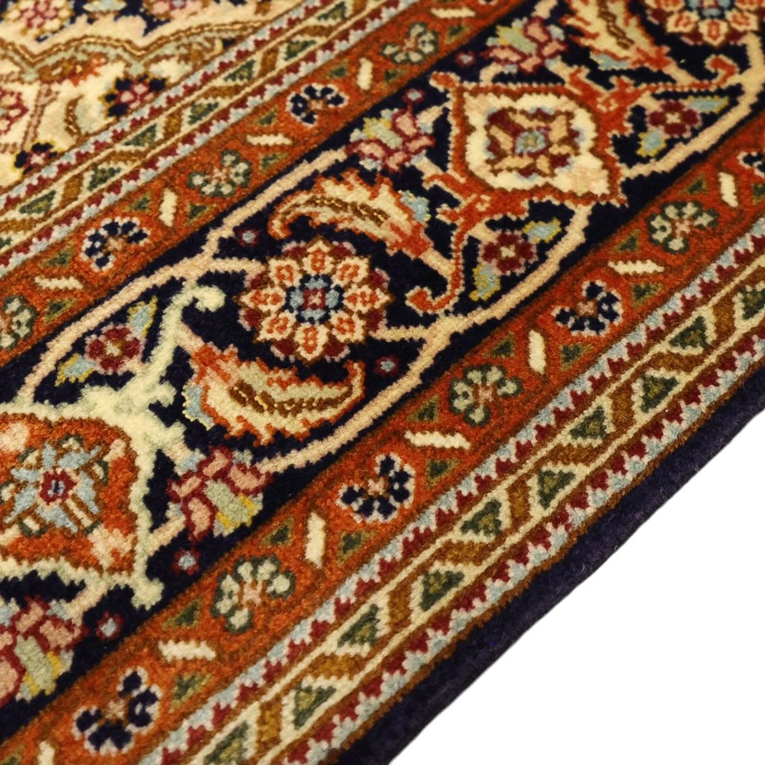 Täbriz - 50 Raj Teppich 153x101cm - Perserteppich - Image 3