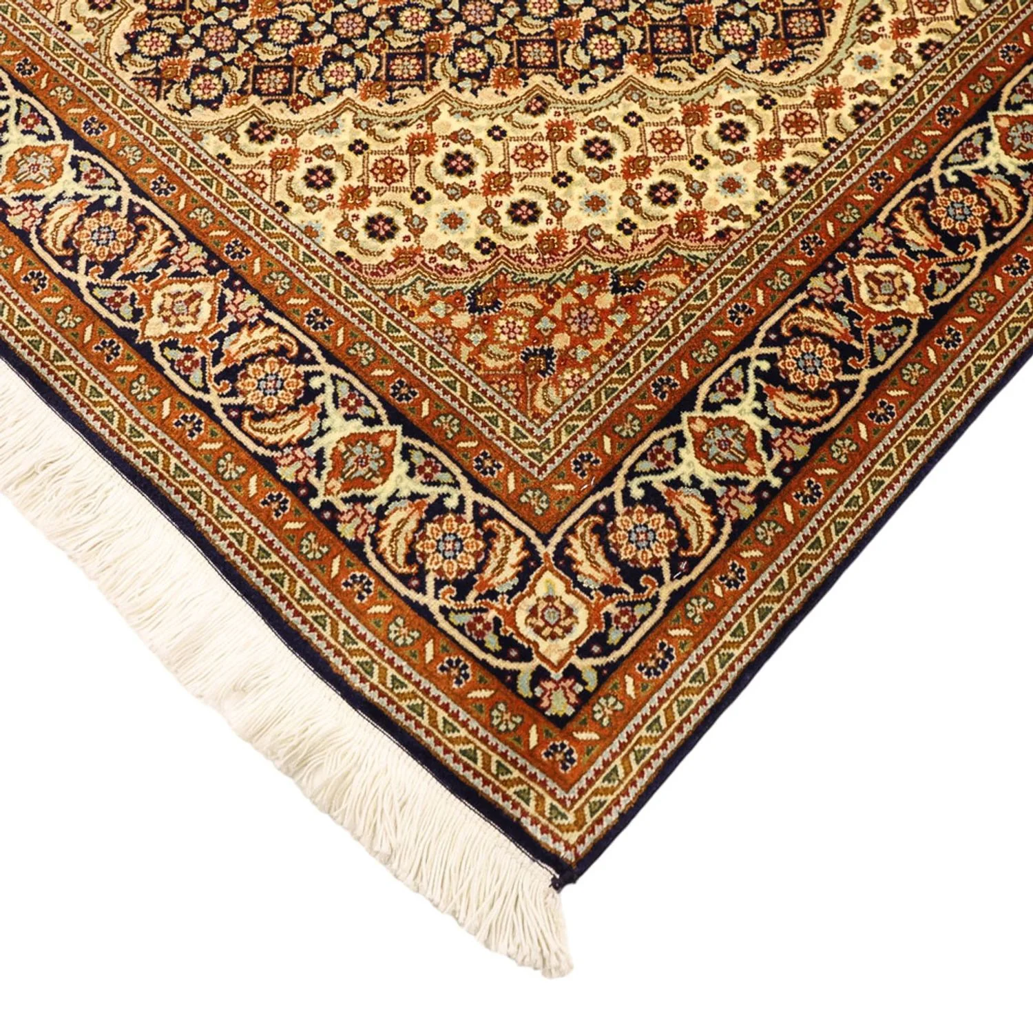 Täbriz - 50 Raj Teppich 153x101cm - Perserteppich - Image 4