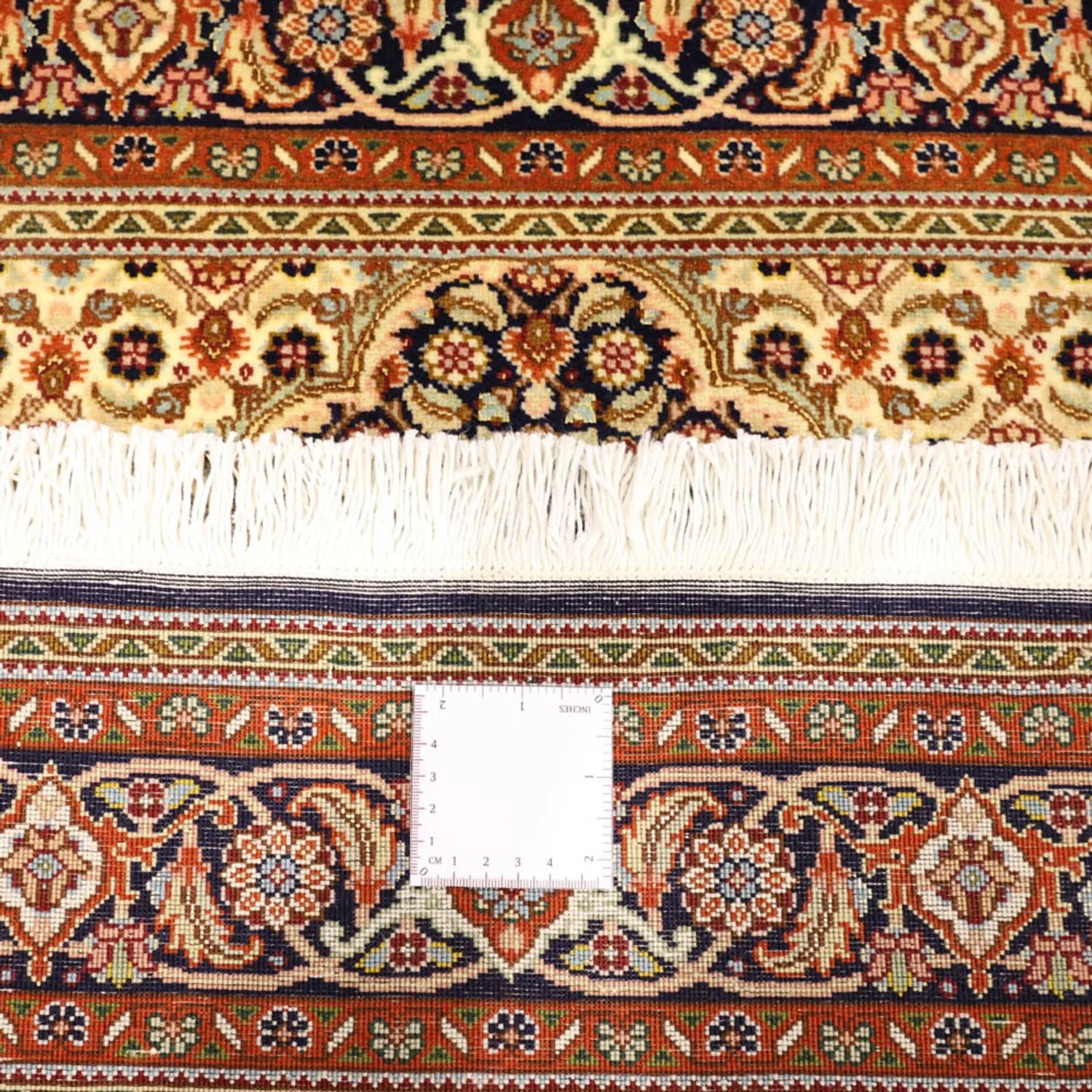 Täbriz - 50 Raj Teppich 153x101cm - Perserteppich - Image 7