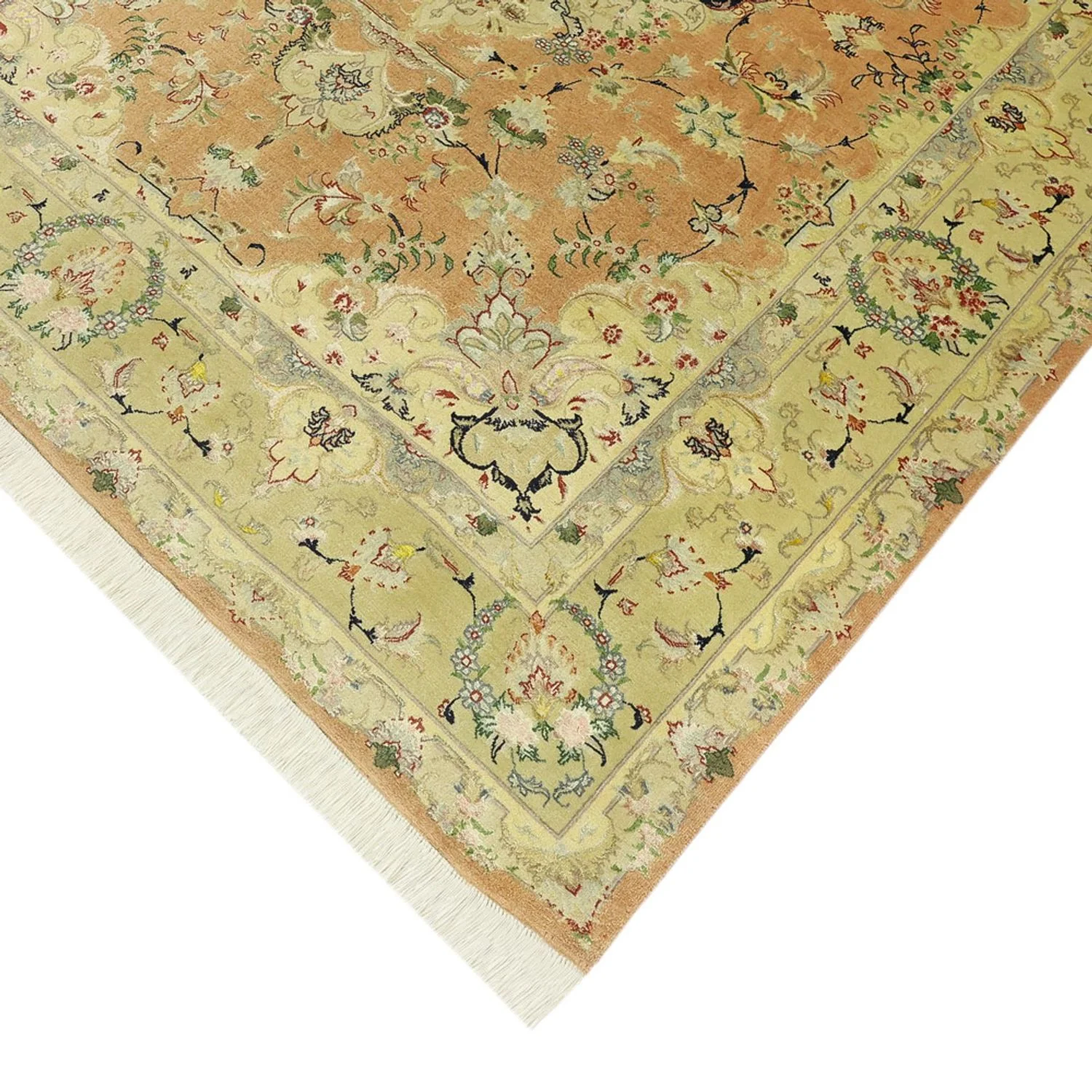 Täbriz - 50 Raj Teppich 188x153cm - Perserteppich - Image 4