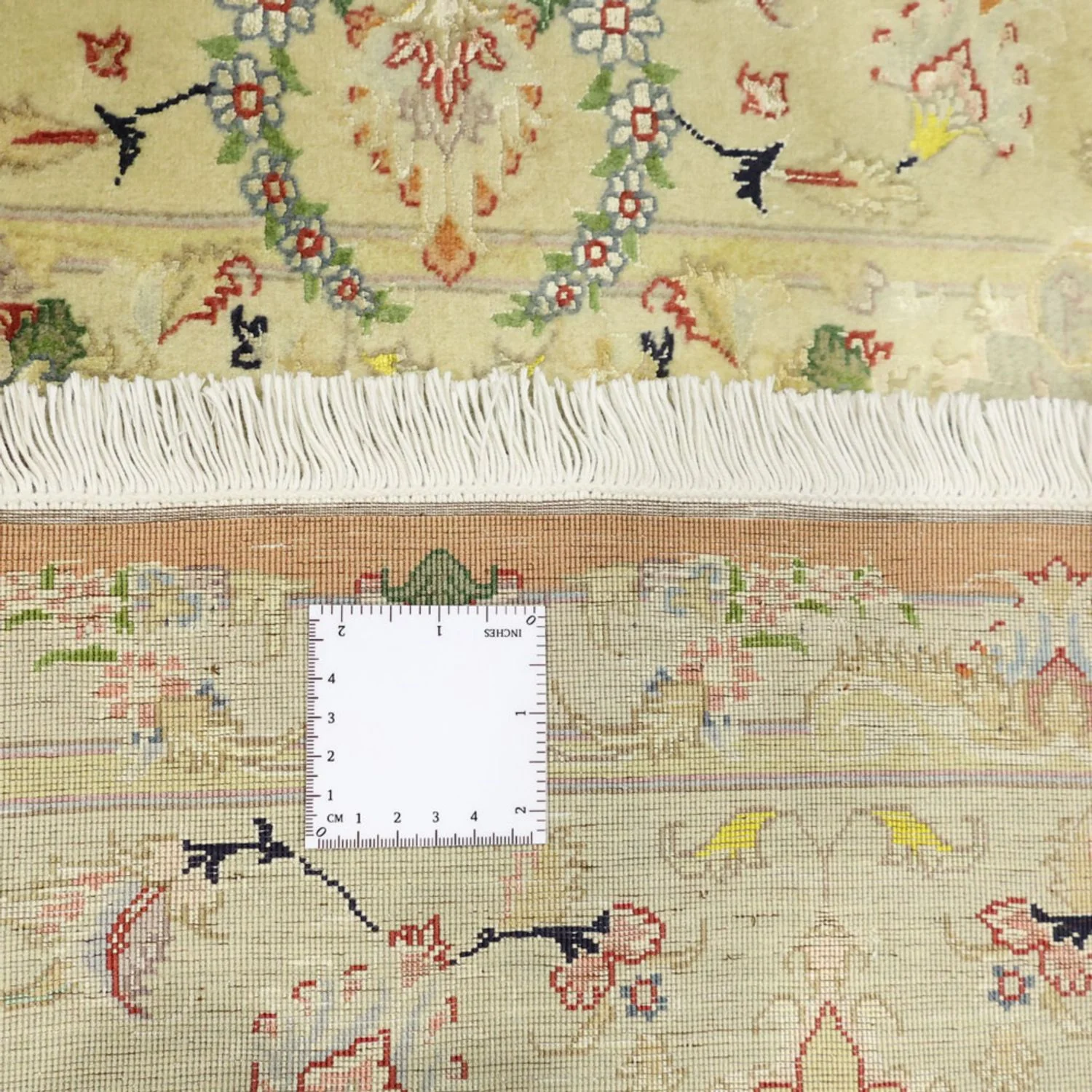 Täbriz - 50 Raj Teppich 188x153cm - Perserteppich - Image 7
