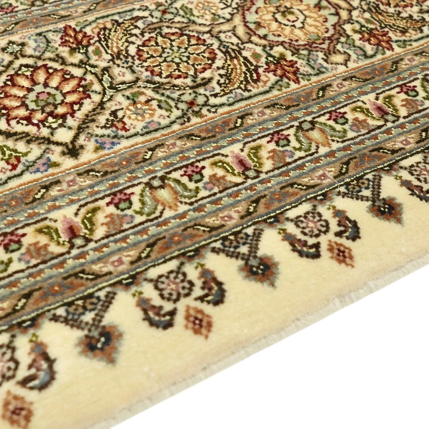 Täbriz - 50 Raj Teppich 197x154cm - Perserteppich - Image 3