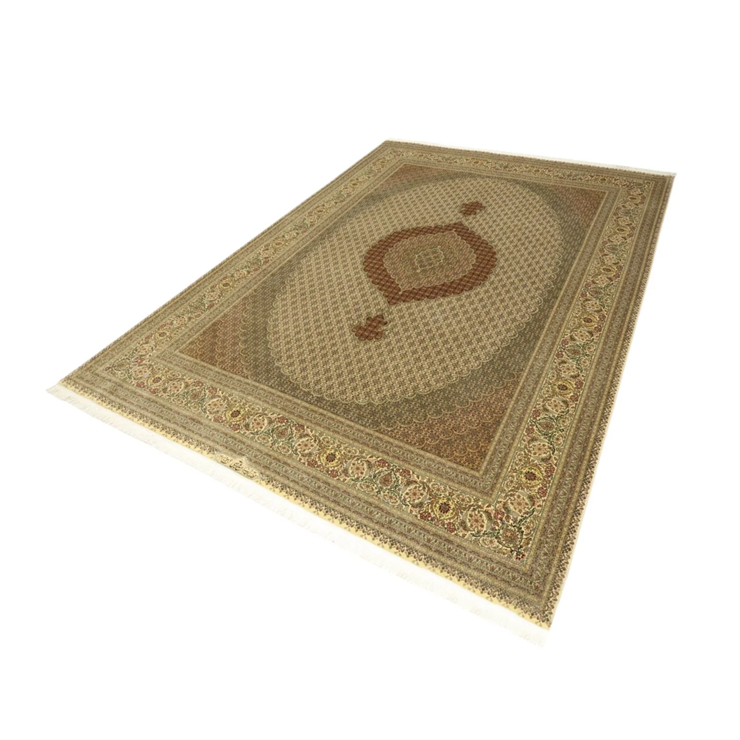Täbriz - 50 Raj Teppich 357x248cm - Perserteppich - Image 6