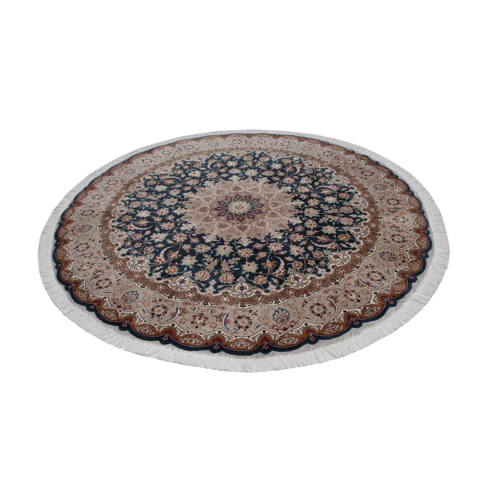 Täbriz - 50 Raj Teppich 200x200cm - Perserteppich - Image 5