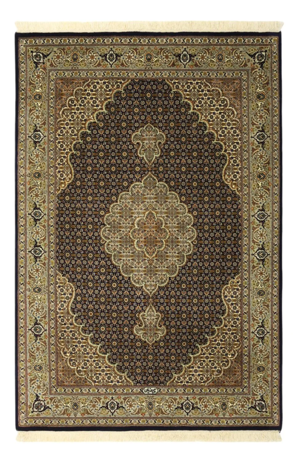 Täbriz - 50 Raj Teppich 149x100cm - Perserteppich