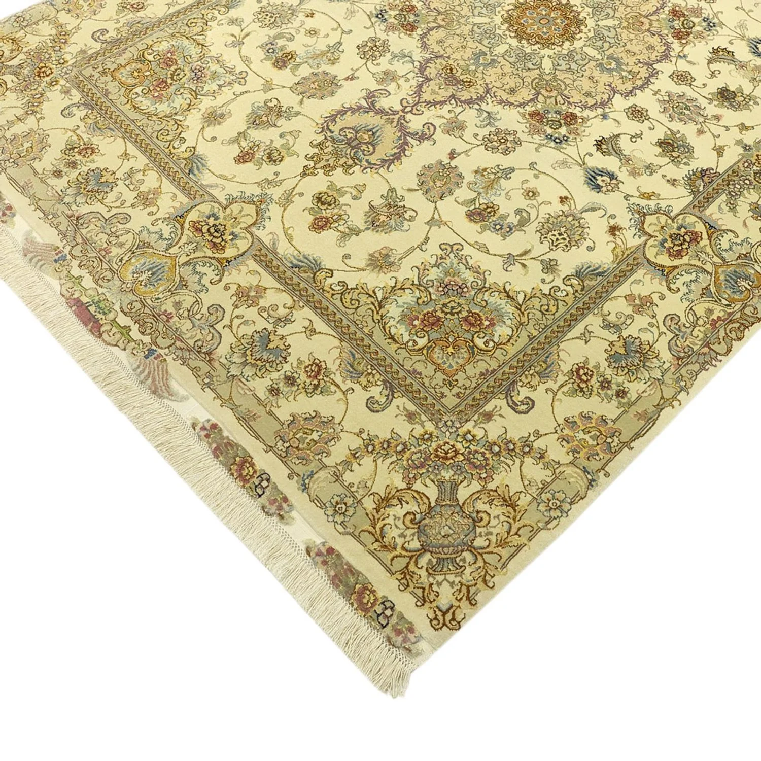 Täbriz - 50 Raj Teppich 219x148cm - Perserteppich - Image 4