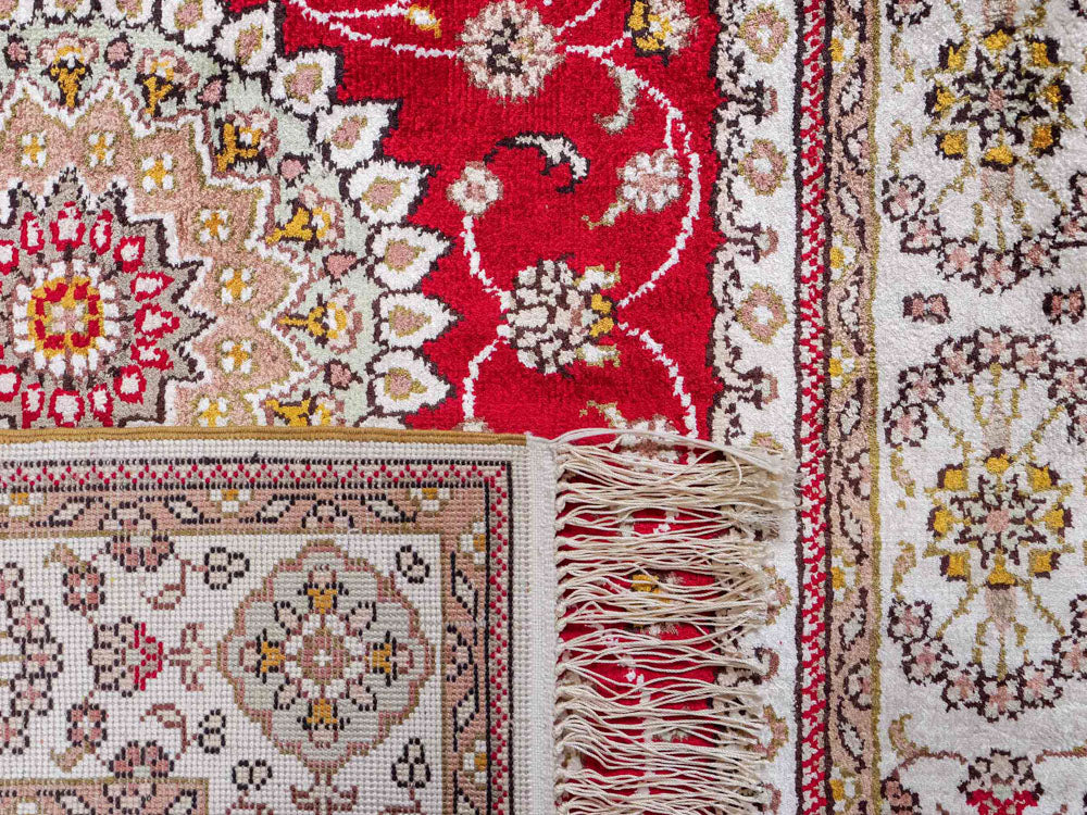 China Seide Teppich 120x77cm - Orientteppich - Image 7