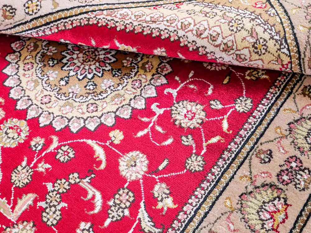 China Seide Teppich 121x78cm - Orientteppich - Image 4