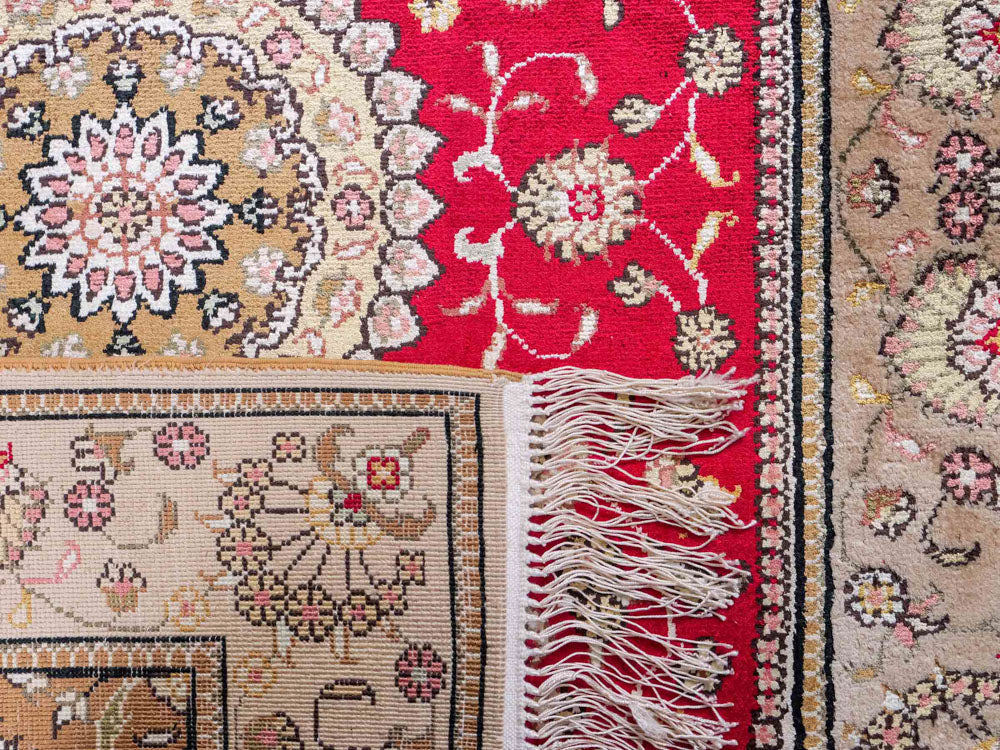 China Seide Teppich 121x78cm - Orientteppich - Image 7